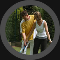 Adult tennis courses